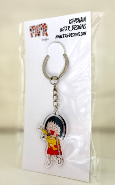 Keychain - singing Maruko
