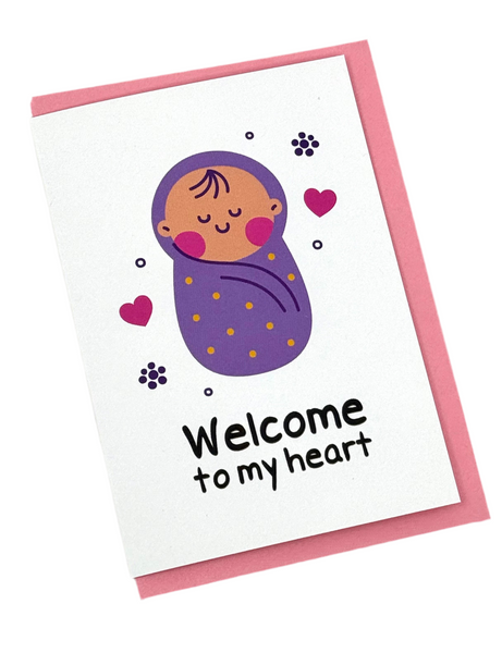 mini card - to my heart كرت حجم ميني