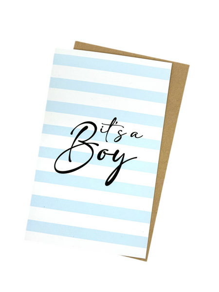 card - it's a boy كرت هدية
