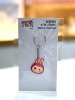 Keychain - Foshia labubu مدالية