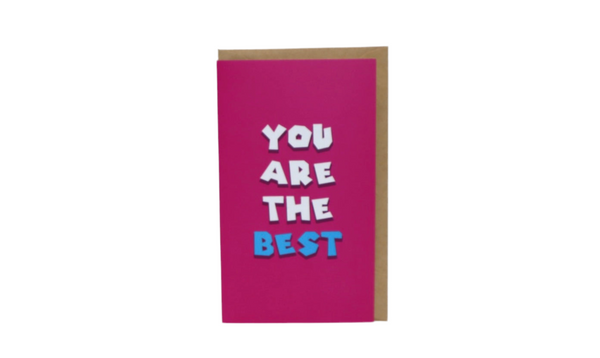 Card - the best أنت الأفضل