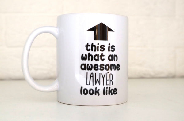 Mug - lawyer look