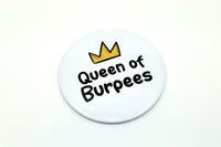 Badge - queen of burpees