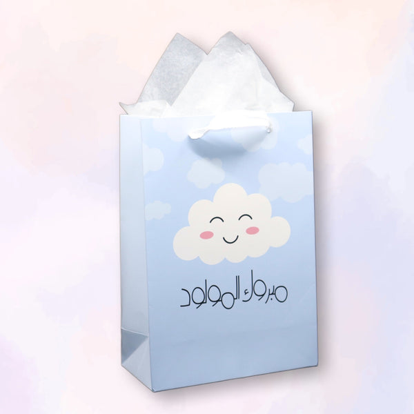Gift bag - baby boy كيس