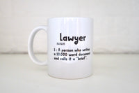 Mug - Lawyer noun