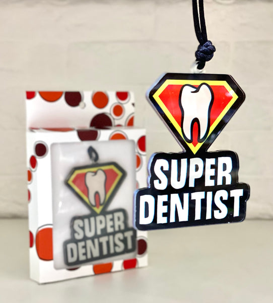 Car Hanger ( super Dentist ) - علاقة سيارة لاطباء الاسنان