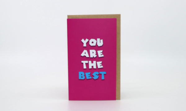 Card - the best أنت الأفضل