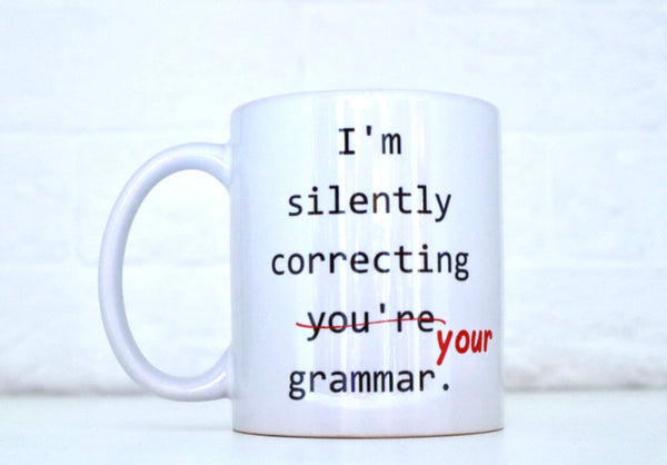 Mug - grammar كوب