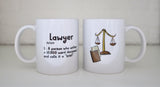 Mug - Lawyer noun