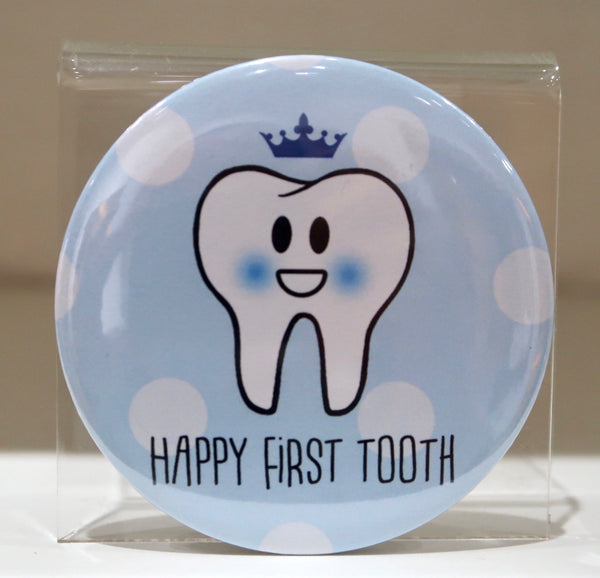 Badge - 1st tooth blue